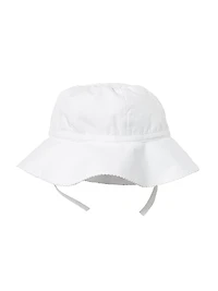 Baby Girl's Floral Rashguard Swimsuit & Hat Set