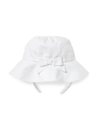 Baby Girl's Floral Ruffle Rashguard Top, Bottoms & Swim Hat Set