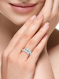 14K Gold & 4.12 TCW Lab-Grown Diamond Ring