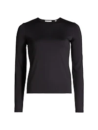 Long-Sleeve Crew Top