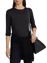 Long-Sleeve Crew Top