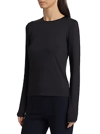 Long-Sleeve Crew Top