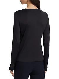 Long-Sleeve Crew Top