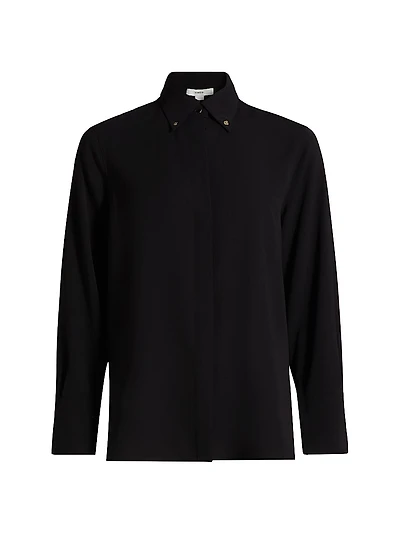 Jewel-Collar Shirt