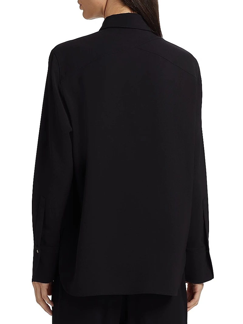 Jewel-Collar Shirt
