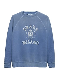 Cotton Crewneck Sweatshirt