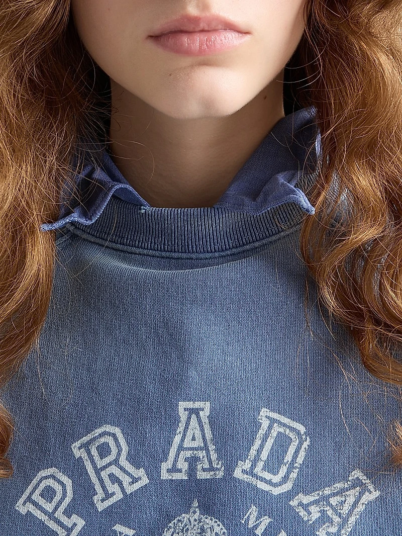 Cotton Crewneck Sweatshirt