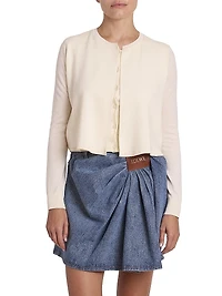 Wool Double Cardigan