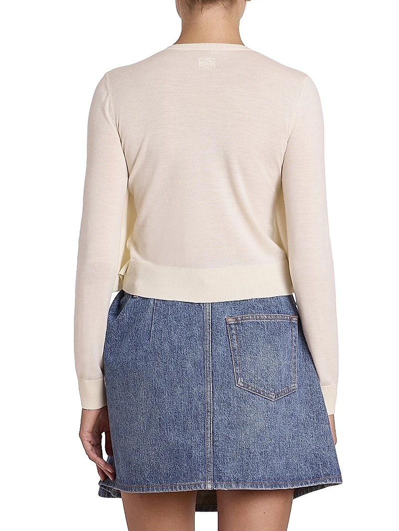 Wool Double Cardigan