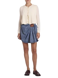 Wool Double Cardigan