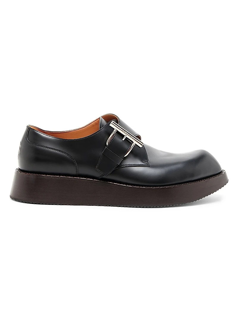 T-Bar Creeper Leather Loafers