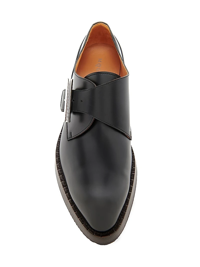 T-Bar Creeper Leather Loafers