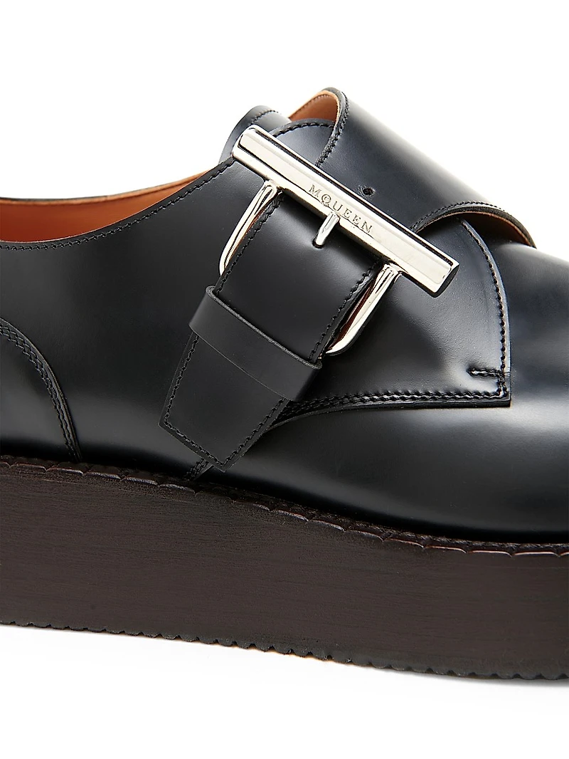 T-Bar Creeper Leather Loafers