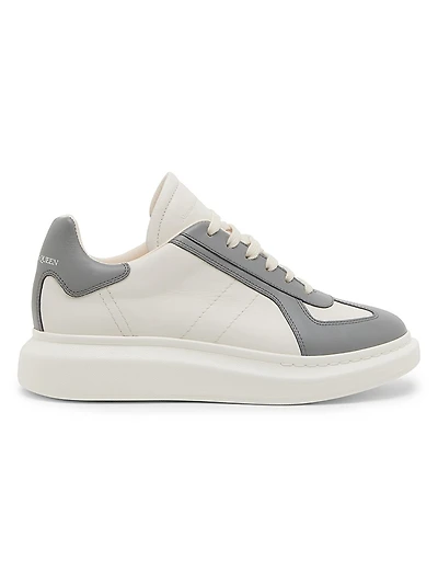 Leather Retro Oversized Sneakers