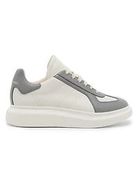Leather Retro Oversized Sneakers