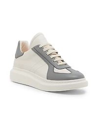 Leather Retro Oversized Sneakers