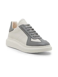 Leather Retro Oversized Sneakers