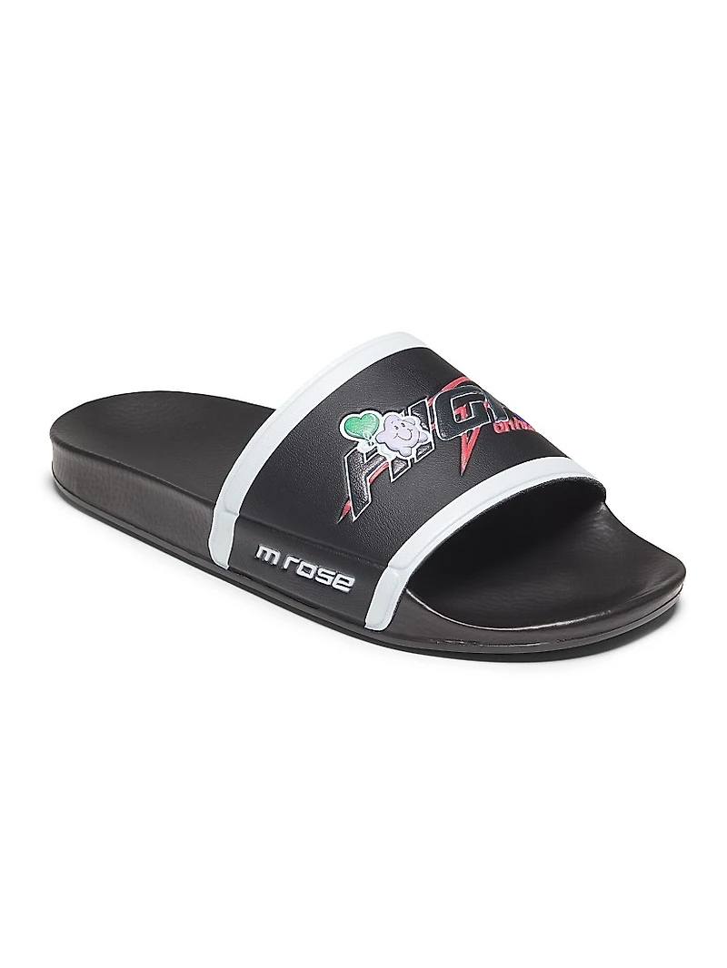 High on Hope Rubber Slide Sandals