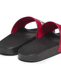 Local Hero Rubber Slide Sandals