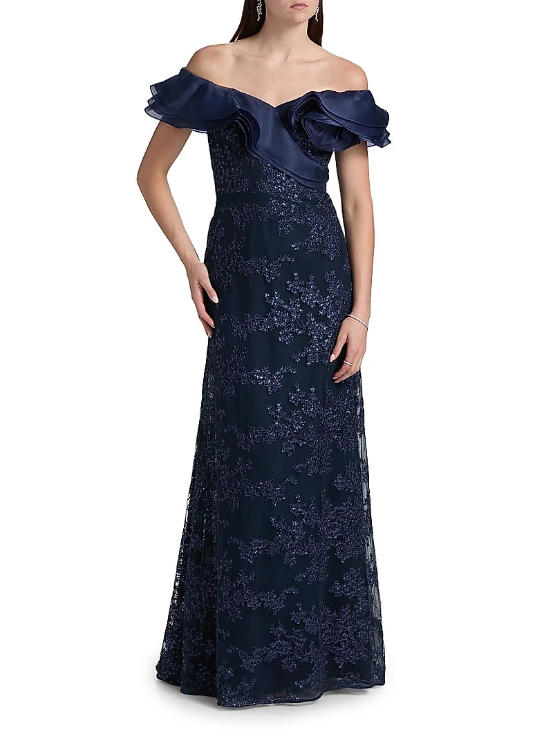 Ascension Sequined Tulle Gown