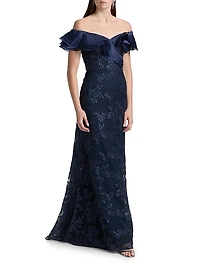 Ascension Sequined Tulle Gown
