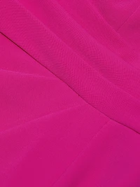 One-Shoulder Sheath Gown