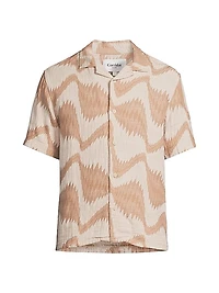 Resonance Jacquard Camp Shirt