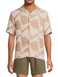Resonance Jacquard Camp Shirt
