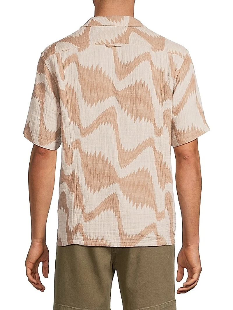 Resonance Jacquard Camp Shirt