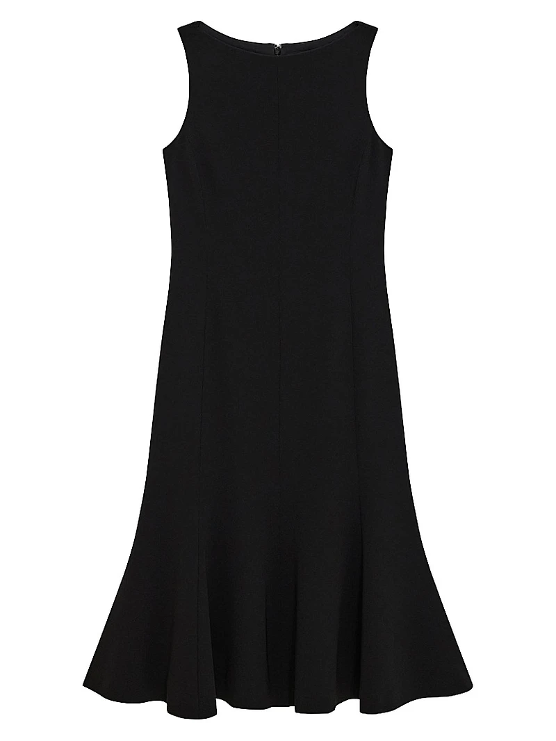 Sleeveless Mermaid Midi-Dress