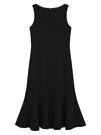 Sleeveless Mermaid Midi-Dress