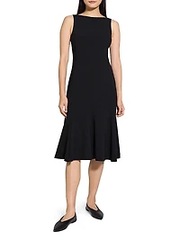 Sleeveless Mermaid Midi-Dress
