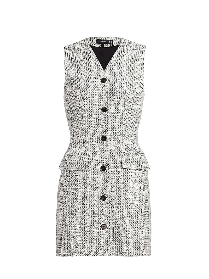 Tweed Blazer Minidress
