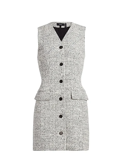 Tweed Blazer Minidress