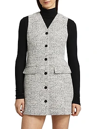 Tweed Blazer Minidress
