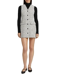 Tweed Blazer Minidress