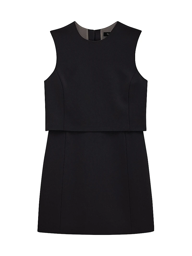 Sculpted Sleeveless Minidress