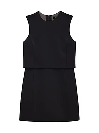 Sculpted Sleeveless Minidress