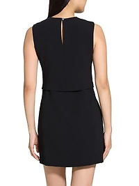 Sculpted Sleeveless Minidress