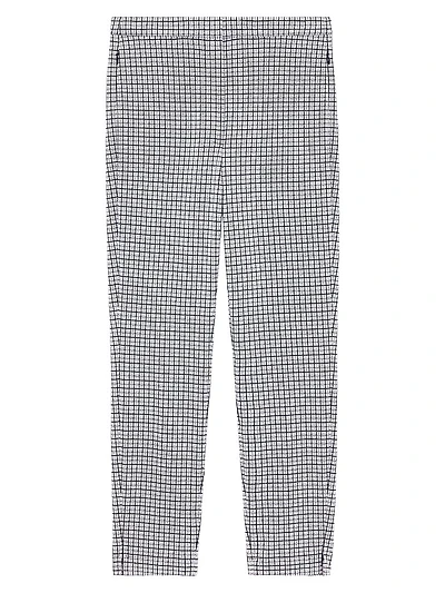 Grid High-Rise Tapered Pants