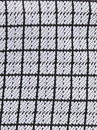 Grid High-Rise Tapered Pants