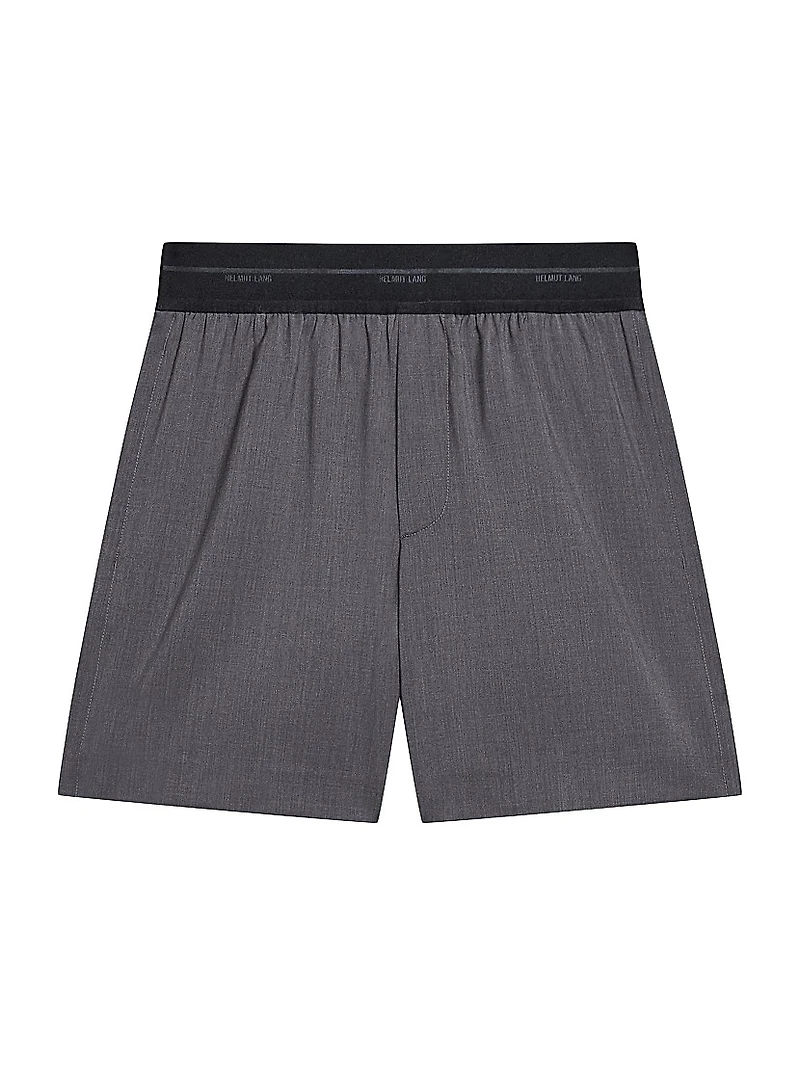 Car Wool Suit Shorts