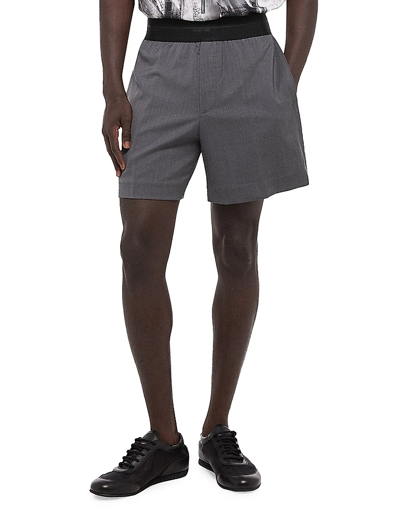 Car Wool Suit Shorts