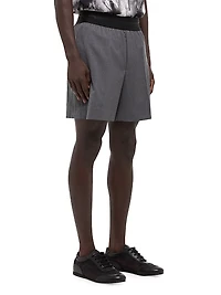 Car Wool Suit Shorts