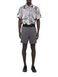 Car Wool Suit Shorts