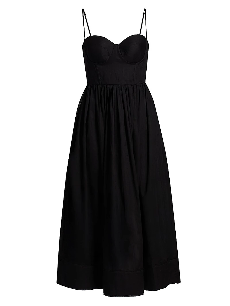 Rhiannon Corset Midi-Dress