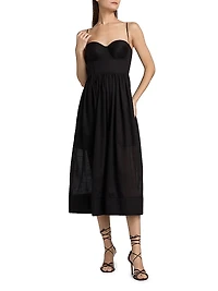 Rhiannon Corset Midi-Dress