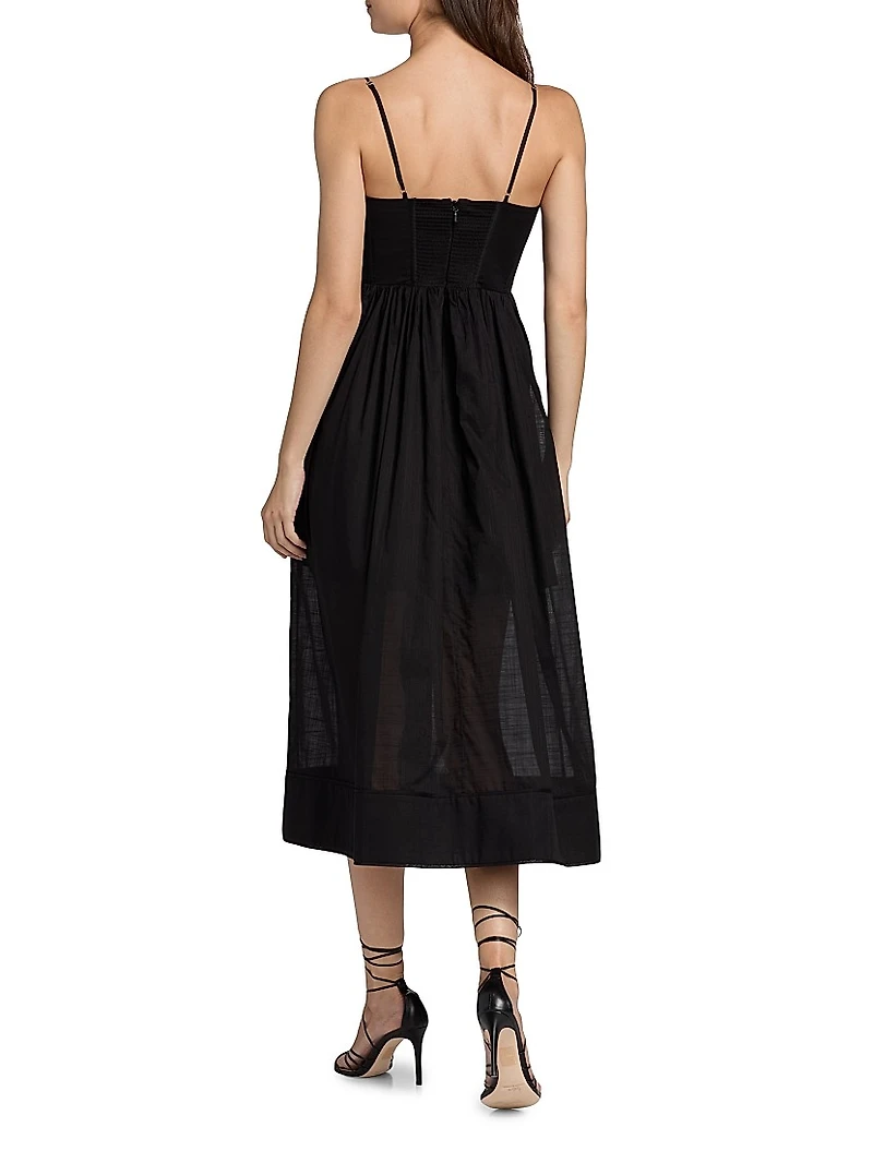 Rhiannon Corset Midi-Dress