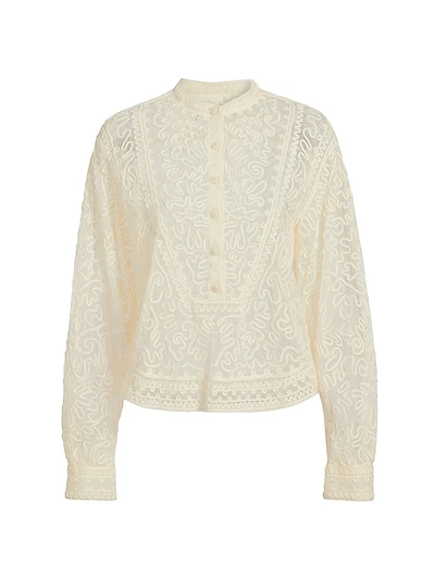 Esme Corded Tulle Blouse