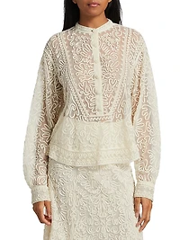 Esme Corded Tulle Blouse